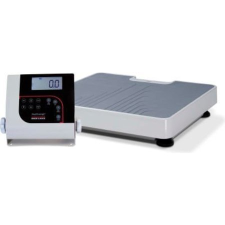 RICE LAKE WEIGHING SYSTEMS Rice Lake 150-10-7 Digital Floor-Level Physician Scale, 550 lb x 0.2 lb 121304